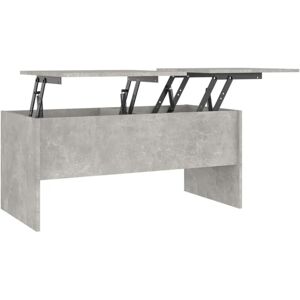 Jinlefu - Coffee Table Concrete Grey 102x50.5x46.5 cm Engineered Wood vidaXL Jinlefu - Coffee Table Concrete Grey 102x50.5x46.5 cm Engineered Wood vidaXL