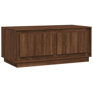 Jinlefu - Coffee Table Brown Oak 102x50x44 cm Engineered Wood vidaXL Jinlefu - Coffee Table Brown Oak 102x50x44 cm Engineered Wood vidaXL