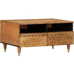 vidaXL Mango Wood Coffee Table 80x54x40cm - Coffee Table vidaXL Mango Wood Coffee Table 80x54x40cm - Coffee Table
