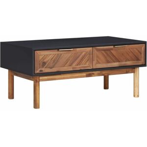 Coffee Table 90x50x40 cm Solid Acacia Wood and mdf Vidaxl Coffee Table 90x50x40 cm Solid Acacia Wood and mdf Vidaxl
