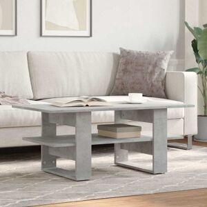 Coffee Table Concrete Grey 102x55x42 cm Engineered Wood Vidaxl Coffee Table Concrete Grey 102x55x42 cm Engineered Wood Vidaxl