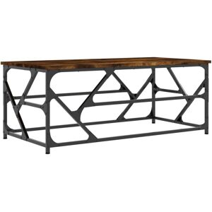Coffee Table Smoked Oak 100x50x40 cm Engineered Wood Vidaxl Coffee Table Smoked Oak 100x50x40 cm Engineered Wood Vidaxl