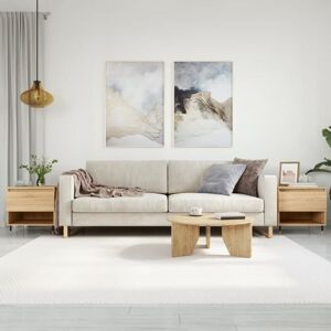 Vidaxl - Coffee Tables 2 pcs Sonoma Oak 50x46x50 cm Engineered Wood Vidaxl - Coffee Tables 2 pcs Sonoma Oak 50x46x50 cm Engineered Wood