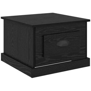 Coffee Table Black oak 50 x 50 x 35 cm Engineered wood vidaXL Coffee Table Black oak 50 x 50 x 35 cm Engineered wood vidaXL