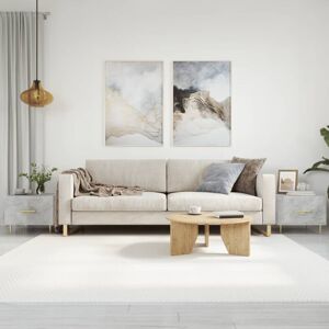 vidaXL Concrete Grey 2 pcs Coffee Table - Coffee Type vidaXL Concrete Grey 2 pcs Coffee Table - Coffee Type