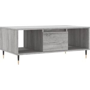 vidaXL Grey Sonoma Coffee Table - Coffee Table vidaXL Grey Sonoma Coffee Table - Coffee Table