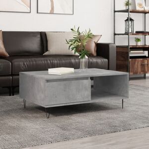 vidaXL Concrete Grey 90x60x35 cm Engineered Wood Coffee Table - Coffee Table vidaXL Concrete Grey 90x60x35 cm Engineered Wood Coffee Table - Coffee Table