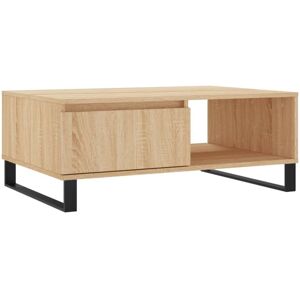 Coffee Table Sonoma Oak 90x60x35 cm Engineered Wood vidaXL Coffee Table Sonoma Oak 90x60x35 cm Engineered Wood vidaXL