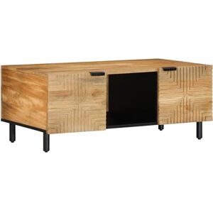 Coffee Table Brown 100x54x40 cm Solid Wood Mango Vidaxl Coffee Table Brown 100x54x40 cm Solid Wood Mango Vidaxl