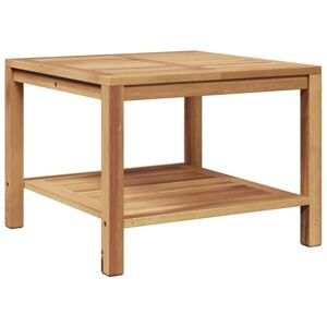 vidaXL Brown Teak Coffee Table - Modern Stylish Design vidaXL Brown Teak Coffee Table - Modern Stylish Design