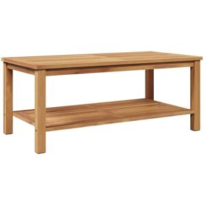 vidaXL Solid Teak Wood Outdoor Table - Modern, Weather-Resistant Rectangular Furniture vidaXL Solid Teak Wood Outdoor Table - Modern, Weather-Resistant Rectangular Furniture