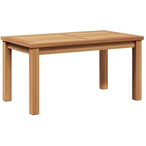 vidaXL Brown Teak Coffee Table - 70x40x36 cm Outdoor Furniture vidaXL Brown Teak Coffee Table - 70x40x36 cm Outdoor Furniture