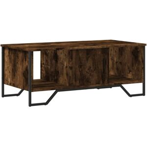 Coffee Table Smoked Oak 100x51x40 cm Engineered Wood vidaXL Coffee Table Smoked Oak 100x51x40 cm Engineered Wood vidaXL