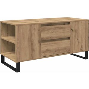 Coffee Table Artisan Oak 102 x 44.5 x 50 cm Engineered Wood vidaXL Coffee Table Artisan Oak 102 x 44.5 x 50 cm Engineered Wood vidaXL