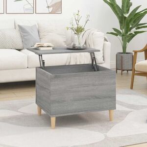 Vidaxl - Coffee Table Grey Sonoma 60x44.5x45 cm Engineered Wood Vidaxl - Coffee Table Grey Sonoma 60x44.5x45 cm Engineered Wood