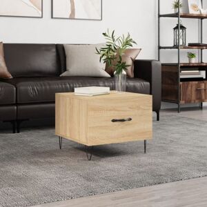 Coffee Table Sonoma Oak 50x50x40 cm Engineered Wood Vidaxl Coffee Table Sonoma Oak 50x50x40 cm Engineered Wood Vidaxl