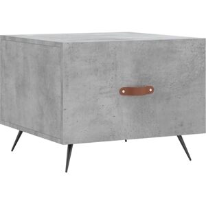 Coffee Table Concrete Grey 50x50x40 cm Engineered Wood Vidaxl Coffee Table Concrete Grey 50x50x40 cm Engineered Wood Vidaxl