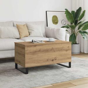 Vidaxl - Coffee Table Artisan Oak 90x44.5x45 cm Engineered Wood Vidaxl - Coffee Table Artisan Oak 90x44.5x45 cm Engineered Wood