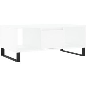Coffee Table White 90x50x36.5 cm Engineered Wood Vidaxl Coffee Table White 90x50x36.5 cm Engineered Wood Vidaxl