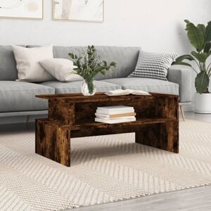 Vidaxl - Coffee Table Smoked Oak 90x55x42.5 cm Engineered Wood Vidaxl - Coffee Table Smoked Oak 90x55x42.5 cm Engineered Wood