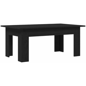 Coffee Table Black oak 100 x 60 x 42 cm Engineered wood Vidaxl Coffee Table Black oak 100 x 60 x 42 cm Engineered wood Vidaxl