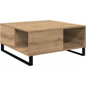 Vidaxl - Coffee Table Artisan oak 80 x 80 x 36.5 cm Engineered wood Vidaxl - Coffee Table Artisan oak 80 x 80 x 36.5 cm Engineered wood