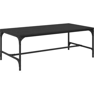 Coffee Table Black Oak 100 x 50 x 35 cm Engineered Wood vidaXL Coffee Table Black Oak 100 x 50 x 35 cm Engineered Wood vidaXL