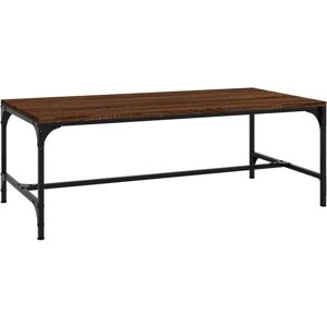 Vidaxl - Coffee Table Brown Oak 100x50x35 cm Engineered Wood Vidaxl - Coffee Table Brown Oak 100x50x35 cm Engineered Wood