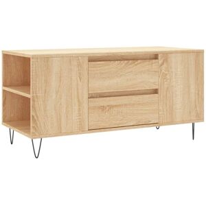 Coffee Table Sonoma Oak 102x44.5x50 cm Engineered Wood Vidaxl Coffee Table Sonoma Oak 102x44.5x50 cm Engineered Wood Vidaxl