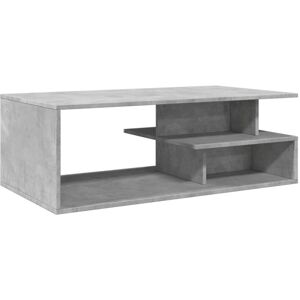 Coffee Table Concrete Grey 102x55x35 cm Engineered Wood Vidaxl Coffee Table Concrete Grey 102x55x35 cm Engineered Wood Vidaxl