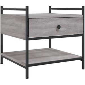 vidaXL Coffee Table Grey Sonoma 50x50x50 cm Engineered Wood - Coffee Table vidaXL Coffee Table Grey Sonoma 50x50x50 cm Engineered Wood - Coffee Table