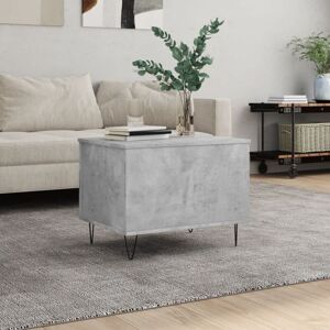 Vidaxl - Coffee Table Concrete Grey 60x44.5x45 cm Engineered Wood Vidaxl - Coffee Table Concrete Grey 60x44.5x45 cm Engineered Wood