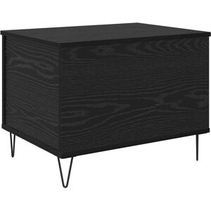 Coffee Table Black Oak 60 x 44.5 x 45 cm Engineered Wood vidaXL Coffee Table Black Oak 60 x 44.5 x 45 cm Engineered Wood vidaXL