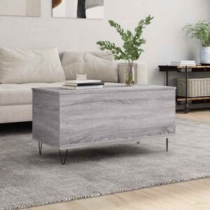 Vidaxl - Coffee Table Grey Sonoma 90x44.5x45 cm Engineered Wood Vidaxl - Coffee Table Grey Sonoma 90x44.5x45 cm Engineered Wood