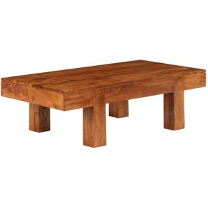 Coffee Table Solid Acacia Wood Honey Finish 100x50x30 cm vidaXL Coffee Table Solid Acacia Wood Honey Finish 100x50x30 cm vidaXL