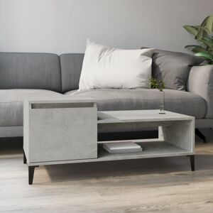 Coffee Table Concrete Grey 100x50x45 cm Engineered Wood Vidaxl Coffee Table Concrete Grey 100x50x45 cm Engineered Wood Vidaxl