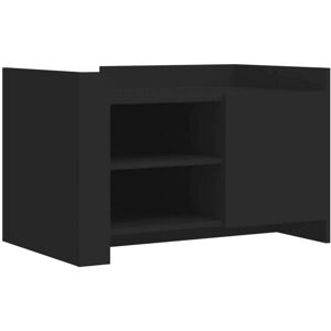 Coffee Table Black 80x50x50 cm Engineered Wood Vidaxl Coffee Table Black 80x50x50 cm Engineered Wood Vidaxl
