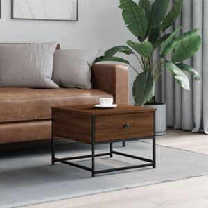 Coffee Table Brown Oak 51x51x40 cm Engineered Wood Vidaxl Coffee Table Brown Oak 51x51x40 cm Engineered Wood Vidaxl