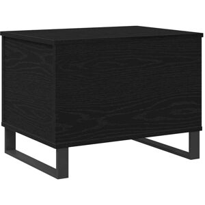 Vidaxl - Coffee Table Black oak 60 x 44.5 x 45 cm Engineered wood Vidaxl - Coffee Table Black oak 60 x 44.5 x 45 cm Engineered wood