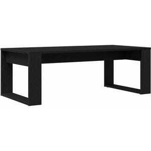 Coffee Table Black oak 102 x 50 x 35 cm Engineered Wood vidaXL Coffee Table Black oak 102 x 50 x 35 cm Engineered Wood vidaXL