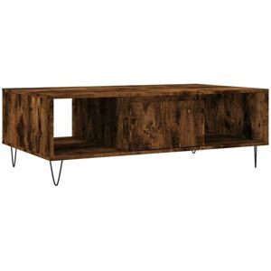 Coffee Table Smoked Oak 104x60x35 cm Engineered Wood Vidaxl Coffee Table Smoked Oak 104x60x35 cm Engineered Wood Vidaxl