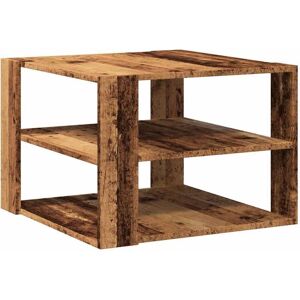 Coffee Table Old Wood 58x58x40 cm Engineered Wood Vidaxl Coffee Table Old Wood 58x58x40 cm Engineered Wood Vidaxl