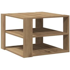 Coffee Table Artisan Oak 58x58x40 cm Engineered Wood Vidaxl Coffee Table Artisan Oak 58x58x40 cm Engineered Wood Vidaxl