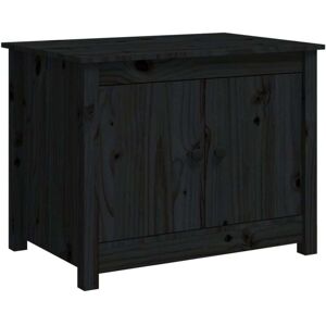 Coffee Table Black 71x49x55 cm Solid Wood Pine Vidaxl Coffee Table Black 71x49x55 cm Solid Wood Pine Vidaxl