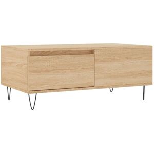 Coffee Table Sonoma Oak 90x50x36.5 cm Engineered Wood Vidaxl Coffee Table Sonoma Oak 90x50x36.5 cm Engineered Wood Vidaxl