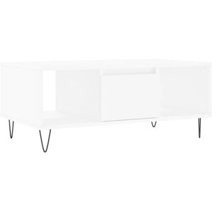 Vidaxl - Coffee Table White 90x50x36.5 cm Engineered Wood Vidaxl - Coffee Table White 90x50x36.5 cm Engineered Wood