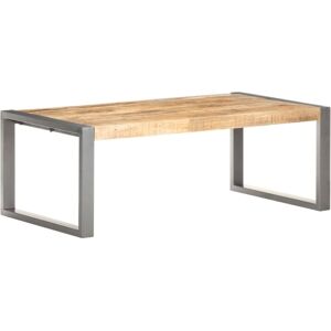 Bonnevie - Coffee Table,Center table,Low table 110x60x40 cm Rough Mango Wood VSVS249975 Bonnevie - Coffee Table,Center table,Low table 110x60x40 cm Rough Mango Wood VSVS249975