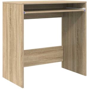 Vidaxl - Desk with Shelf Sonoma oak 77.5 x 43 x 79 cm Engineered Wood Vidaxl - Desk with Shelf Sonoma oak 77.5 x 43 x 79 cm Engineered Wood