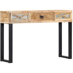 Console Table 110x30x76 cm Solid Mango Wood Vidaxl Console Table 110x30x76 cm Solid Mango Wood Vidaxl