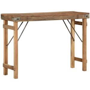 Console Table Brown 110 x 35 x 76 cm Solid Reclaim wood Vidaxl Console Table Brown 110 x 35 x 76 cm Solid Reclaim wood Vidaxl